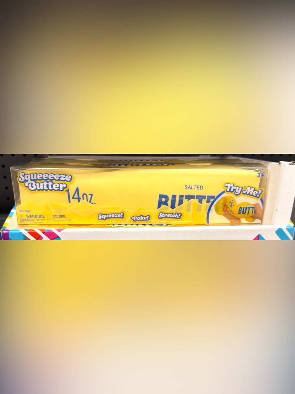 Squeeze Butter Squishy - 14oz Butter NIB